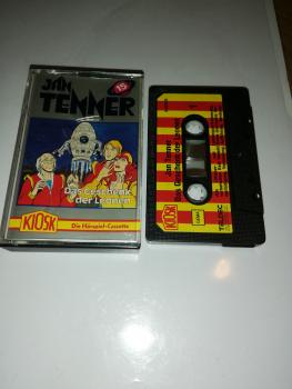 Jan Tenner Folge 15 Das Geschenk der Leonen 4-fach Schwarz geschraubt Schwarz mit Rot-Gelben Aufkleber 4.25709 CD Kiosk Teldec