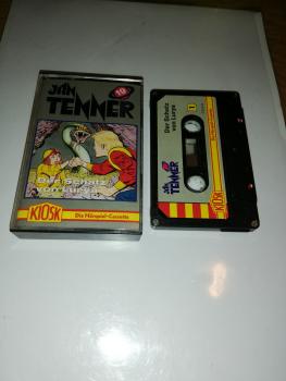 Jan Tenner Folge 19 Der Schatz von Lurya 4-fach Silber geschraubt Schwarz mit Grauen Aufkleber 4.26034 CD Kiosk