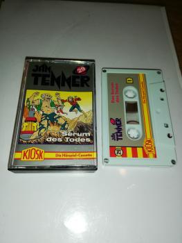 Jan Tenner Folge 29 Das Serum des Todes 4-fach Silber geschraubt Weiß mit Silbernen Aufkleber 4.27729 CD Kiosk