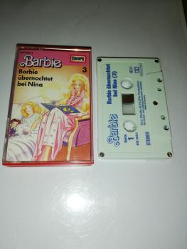 Barbie Folge 3 übernachtet bei Nina 5-fach Silber geschraubt Weiß mit Blauen Druck 515263.1 Europa