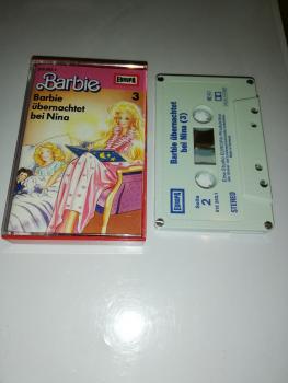 Barbie Folge 3 übernachtet bei Nina 4-fach Silber geschraubt Weiß mit Blauen Druck 515263.1
