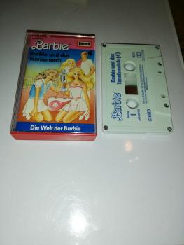 Barbie Folge 4 und das Tennismatch 4-fach Silber geschraubt Weiß mit Blauen Druck 515264.0 Die Welt der Barbie