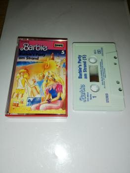 Barbie Folge 5 Barbie`s Party am Strand Weiß mit Blauen Druck 515265.8 Europa