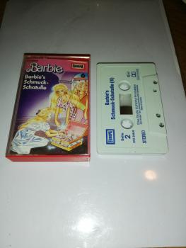 Barbie Folge 6 Barbies`s Schmuck-Schatulle Weiß mit Blauen Druck 515266.6 Europa