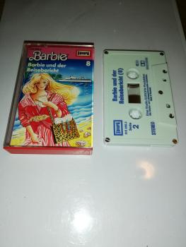 Barbie Folge 8 Barbie und der Reisebericht 5-fach Silber geschraubt Weiß mit Blauen Druck 515268.2