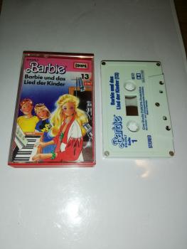 Barbie Folge 13 Barbie und das Lied der Kinder 5-fach Silber geschraubt Weiß mit Blauen Druck 515274.7 Europa