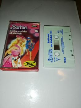 Barbie Folge 16 Barbie und der Modedieb Weiß mit Blauen Druck 515277.1 Europa