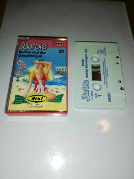 Barbie Folge 21 Barbie und der Griechengott Weiß mit Blauen Druck 515282.8 Europa