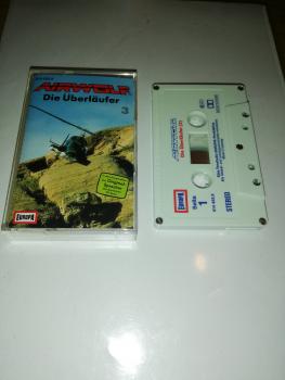 Airwolf Folge 3 Die Überläufer 5-fach Silber geschraubt Weiß mit Blau Roten Druck 514463.9