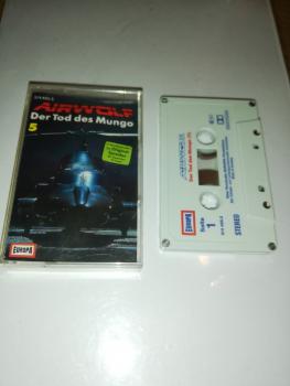 Airwolf Folge 5 Der Tod des Mungo 4-fach Silber geschraubt Weiß mit Blau Roten Druck 514465.5