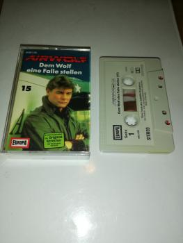 Airwolf Folge 15 Dem Wolf eine Falle stellen Grau mit Grauen Aufkleber 495851-215