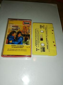 Hanni und Nanni Folge 9 in tausend Nöten Gelb mit Gelben Aufkleber 515554.1
