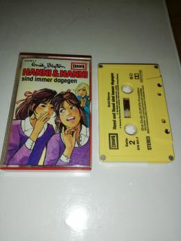 Hanni und Nanni Folge 1 sind immer dagegen 4-fach Silber geschraubt Gelb 515601.7(Nr fehlt auf dem Cover)