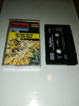 Perry Rhodan Folge 9 Die Spur durch Raum und Zeit Schwarz mit Weißen Druck 7432170940.4