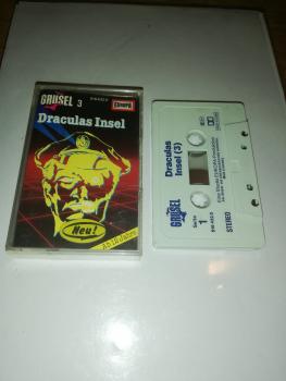 Europa Grusel Folge 3 Draculas Insel Weiß mit Blauen Druck 516432.0