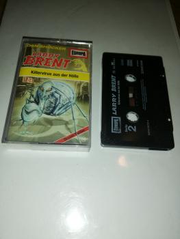 Larry Brent Folge 19 Killervirus aus der Hölle Schwarz mit Weißen Druck 8287659722.4
