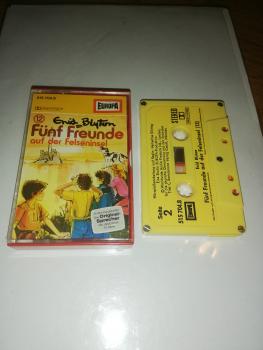 Fünf Freunde Folge 12 auf der Felseninsel 5-fach Silber geschraubt Gelb mit Gelben Aufkleber 515704.8