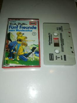Fünf Freunde Folge 1 Beim Wanderzirkus Grau mit Schwarzen Druck 490644 (Blau Oranges Cover)