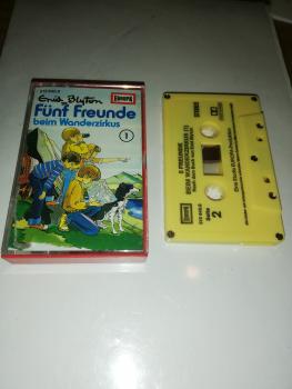 Fünf Freunde Folge 1 Beim Wanderzirkus 5-fach Silber geschraubt Gelb 515640.8 (Blau Oranges Cover)