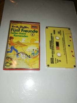 Fünf Freunde Folge 6 helfen ihrem Kameraden 5-fach Silber Geschraubt Gelb 515645.9 (Blau Oranges Cover)