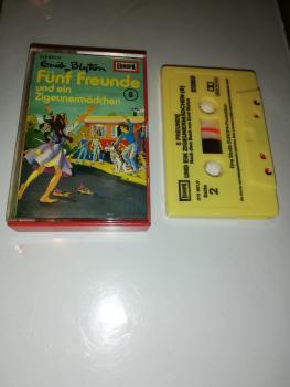 Fünf Freunde Folge 8 und ein Zigeunermädchen Gelb 515661.0 (Blau Oranges Cover)