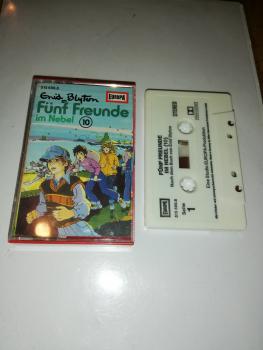 Fünf Freunde Folge 10 im Nebel Weiß mit Schwarzen Druck 515699.8