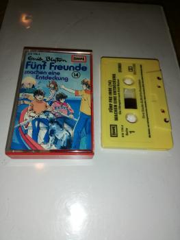 Fünf Freunde Folge 14 machen eine Entdeckung Gelb 515706.4 (Blau Oranges Cover)