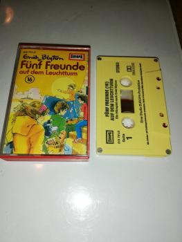 Fünf Freunde Folge 16 auf dem Leuchtturm 4-fach Silber geschraubt Gelb 515751.0 (Blau Oranges Cover)