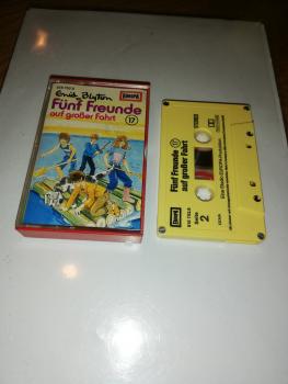 Fünf Freunde Folge 17 auf großer Fahrt 4-fach Silber Geschraubt Gelb 515752.8 (Blau Oranges Cover)