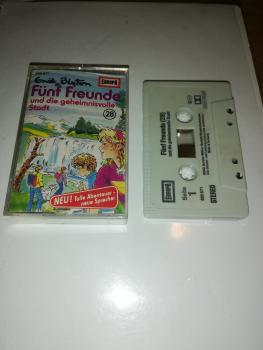 Fünf Freunde Folge 28 und die geheimnisvolle Stadt Grau mit Schwarzen Druck 490671(Blau Oranges Cover)