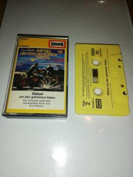 Enid Blyton Folge 2 Rätsel um den geheimen Hafen Gelb mit Gelben Aufkleber 515567.3(Weißes Cover)