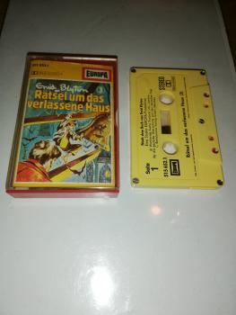 Enid Blyton Folge 3 Rätsel um das verlassene Haus 5-fach Silber Geschraubt Gelb mit Gelben Aufkleber 515652.1