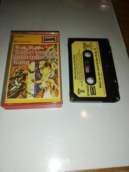 Enid Blyton Folge 4 Rätsel um den unterirdischen Gang 5-fach Silber Geschraubt Schwarz mit Beigen Aufkleber 515653.0