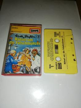 Enid Blyton Folge 7 Rätsel um die Falschmünzer Gelb mit Gelben Aufkleber 515665.3 Europa