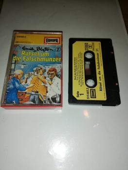 Enid Blyton Folge 7 Rätsel um die Falschmünzer Schwarz mit Beigen Aufkleber 515665.3