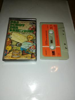 Enid Blyton Folge 6 Das Schiff der Abenteuer Grau mit Orangen Aufkleber 7252207(0213) Fontana