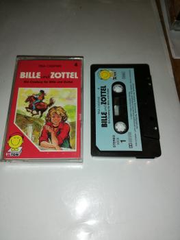 Bille und Zottel Folge 4 Ein Cowboy für Bille und Zottel 5-fach Schwarz geschraubt Schwarz mit Blauen Aufkleber 5059 Schneiderton