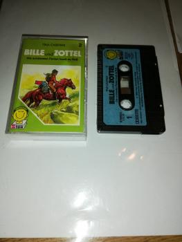 Bille und Zottel Folge 2 Die schönsten Ferien noch zu Roß 5-fach Schwarz geschraubt Schwarz mit Blauen Aufkleber 5008 Schneiderton