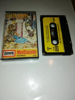 Hui Buh Folge 1 das Schloßgespenst 4-fach Silber geschraubt Schwarz mit Gelben Aufkleber 4156