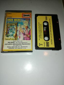 Hui Buh Folge 4 und seine allerneusten Spukereien Schwarz mit Beigen Aufkleber 515029.9( weißes Cover)