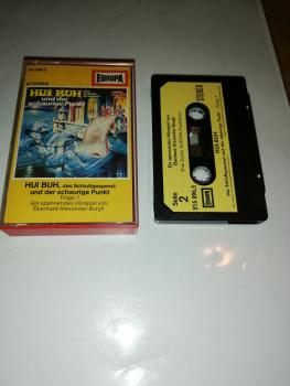 Hui Buh Folge 7 und der schaurige Punkt Schwarz mit Beigen Aufkleber 515096.5 Europa(Gelbes Label)