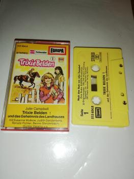 Trixie Belden Folge 1 und das Geheimnis des Landhauses Gelb mit Gelben Aufkleber 515654.8