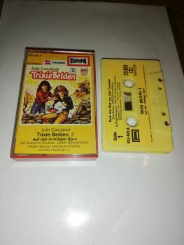 Trixie Belden Folge 2 auf der richtigen Spur Gelb mit Gelben Aufkleber 515655.6