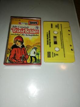 Trixie Belden Folge 9 verfolgt die Schafdiebe Gelb 515749.8