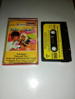 Tina und Tini Folge 1 finden den geheimnisvollen Schatz Schwarz mit Gelben Aufkleber 515621.1