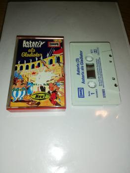 Asterix Folge 3 als Gladiator Weiß mit Blauen Druck 515869.9 Europa