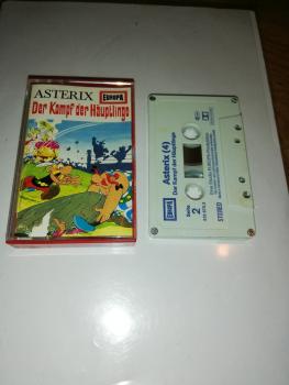 Asterix Folge 4 Der Kampf der Häuptlinge 4-fach Silber geschraubt Weiß mit Blauen Druck 515870.2 Europa