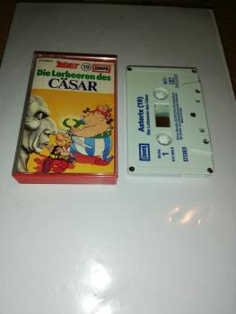 Asterix Folge 19 Die Lorbeeren des Cäsar 5-fach Silber geschraubt Weiß mit Blauen Druck 515885.0