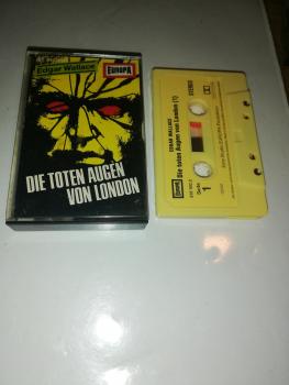Edgar Wallace Folge 1 Die Toten Augen von London Gelb mit Gelben Aufkleber 516100.2