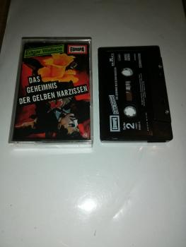 Edgar Wallace Folge 10 Das Geheimnis der gelben Narzissen Schwarz mit Weißen Druck 7432191893.4 Europa